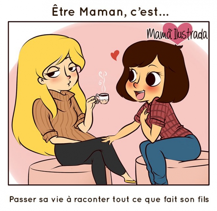 Illustration de l'article : Pas facile d'être une maman moderne, la preuve avec ces 18 bandes dessinées...