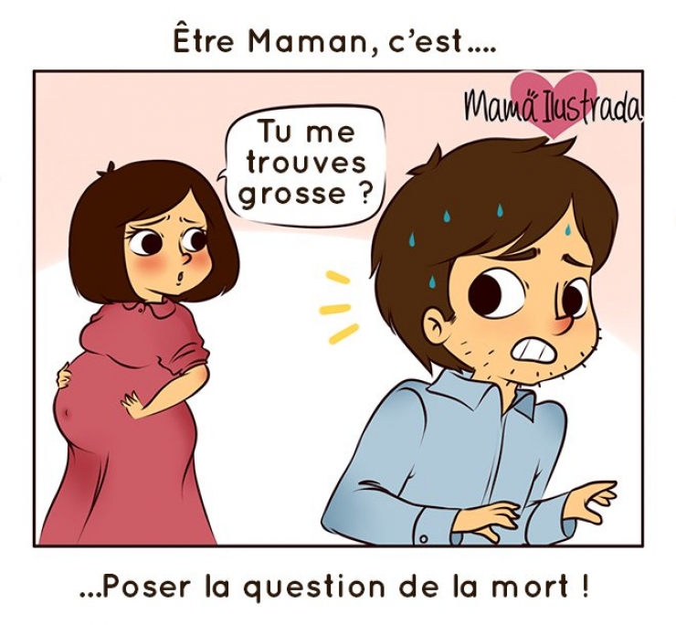 Illustration de l'article : Pas facile d'être une maman moderne, la preuve avec ces 18 bandes dessinées...