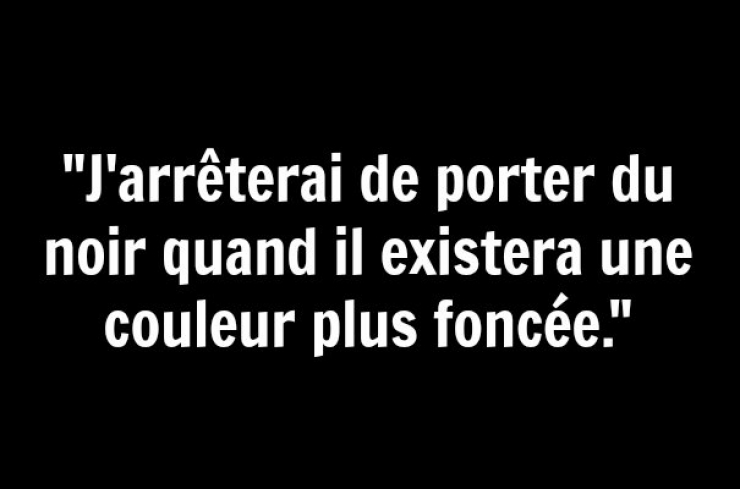Illustration de l'article : Seules les filles qui s’habillent souvent en noir pourront comprendre ces 20 trucs...