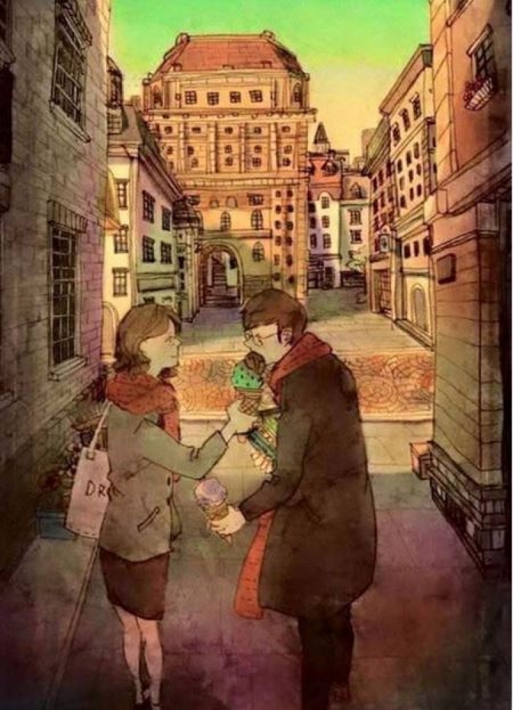 Illustration de l'article : Le bonheur en couple r&eacute;side dans les choses simples... La preuve avec ces quelques dessins !