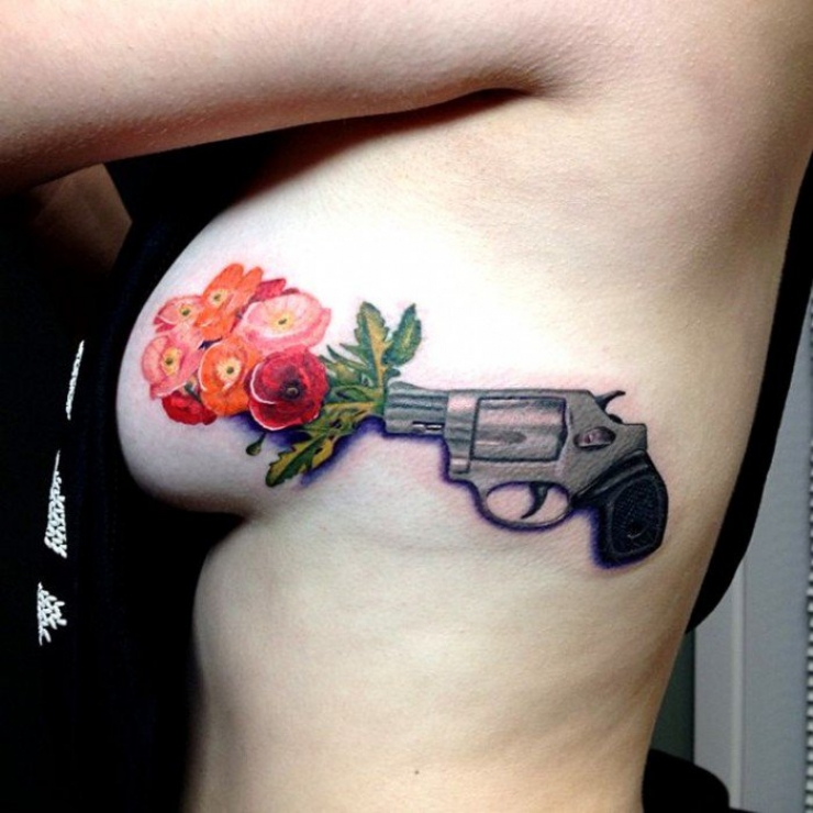 Illustration de l'article : 22 photos de tatouages près des seins, la nouvelle mode chez les femmes…ils sont magnifiques !