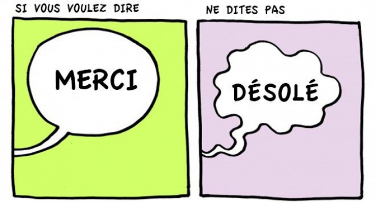 Illustration de l'article : Dites "merci" et pas "désolé", une BD qui va vous changer la vie...