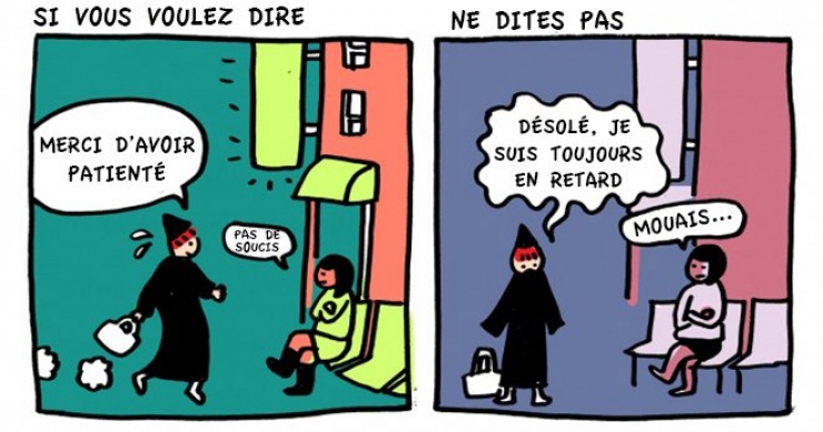 Illustration de l'article : Dites "merci" et pas "désolé", une BD qui va vous changer la vie...
