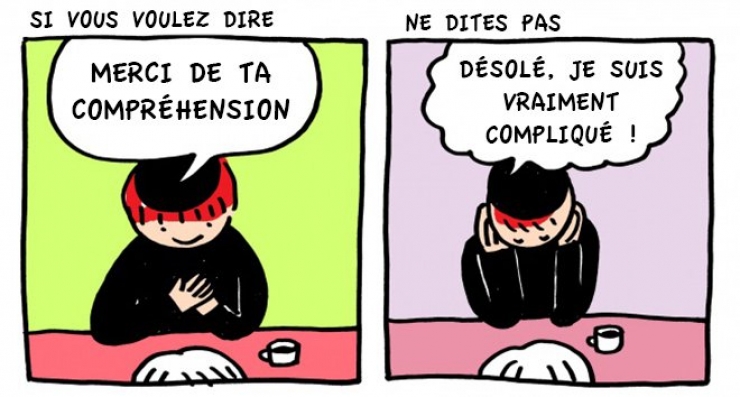 Illustration de l'article : Dites "merci" et pas "désolé", une BD qui va vous changer la vie...