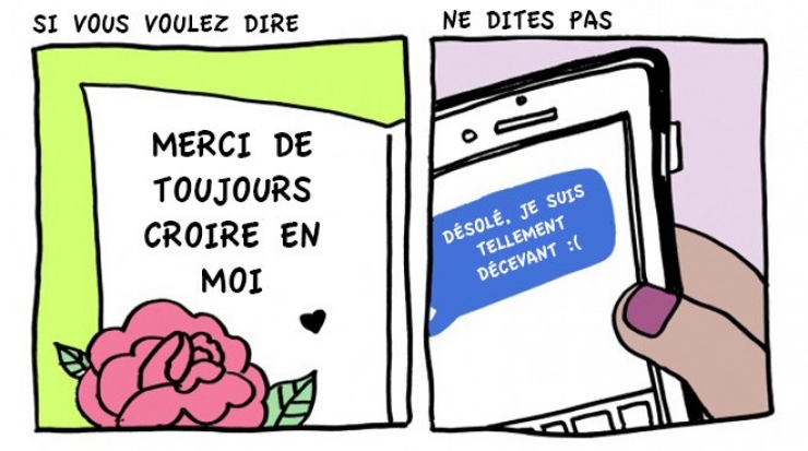 Illustration de l'article : Dites "merci" et pas "désolé", une BD qui va vous changer la vie...