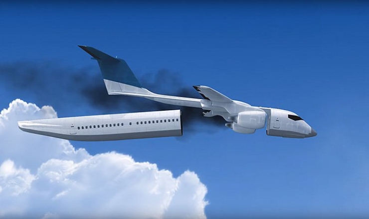 Illustration de l'article : Voici une invention qui pourrait sauver des milliers de vies en cas de crash d’avion…une idée de génie !