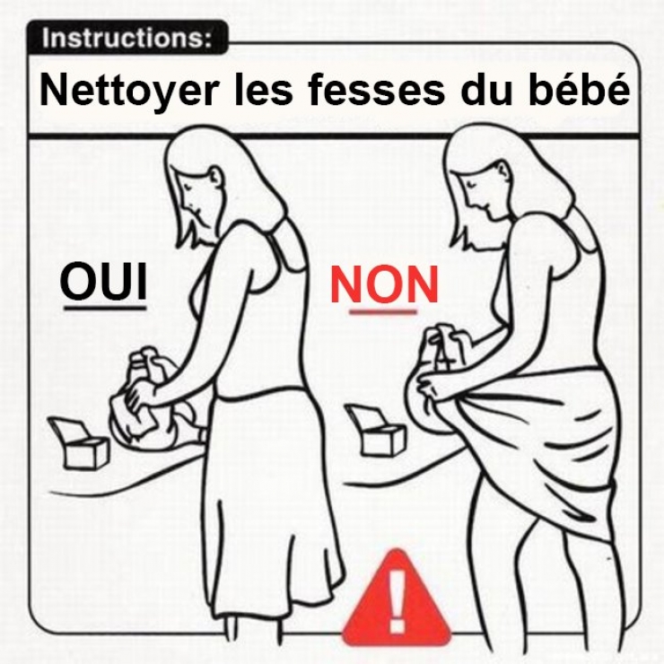 Illustration de l'article : Avec ces 25 conseils, vous n’aurez pas le moindre problème pour vous occuper d’un bébé…