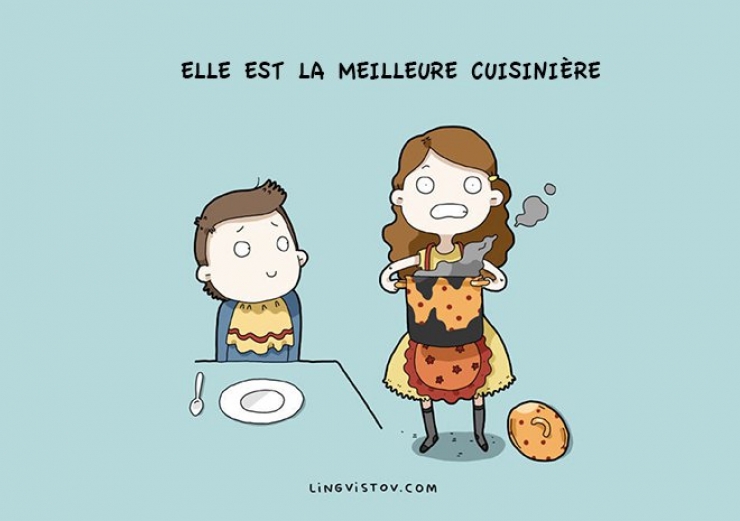 Illustration de l'article : « Je t’aime pour ces 12 raisons »: Quand un artiste fait une déclaration d’amour très drôle à sa femme...