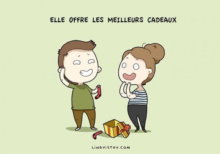 Illustration de l'article : « Je t’aime pour ces 12 raisons »: Quand un artiste fait une déclaration d’amour très drôle à sa femme...