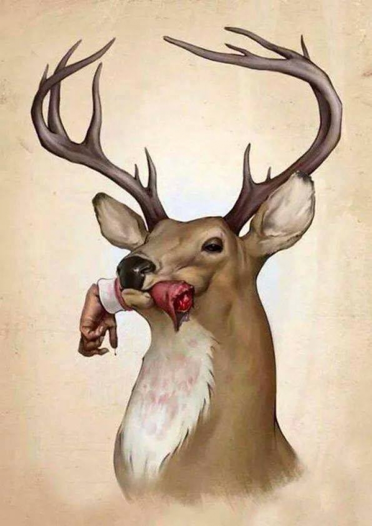 Illustration de l'article : Et si les animaux se comportaient comme des hommes... Inversons les rôles !