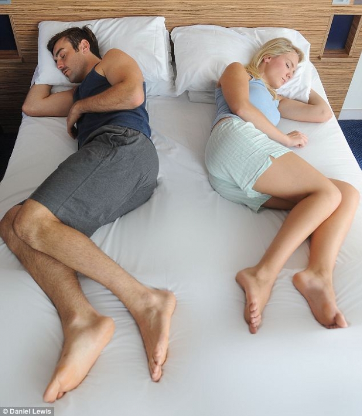 Illustration de l'article : La position dans laquelle vous dormez en dit long sur votre couple…Surprenant !
