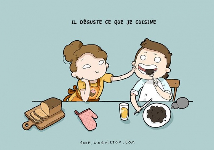 Illustration de l'article : « J’aime mon homme pour ces 12 raisons » : quand un dessinateur nous explique pourquoi sa femme l’aime...