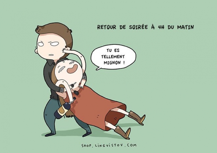 Illustration de l'article : « J’aime mon homme pour ces 12 raisons » : quand un dessinateur nous explique pourquoi sa femme l’aime...