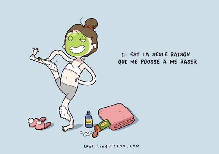 Illustration de l'article : « J’aime mon homme pour ces 12 raisons » : quand un dessinateur nous explique pourquoi sa femme l’aime...