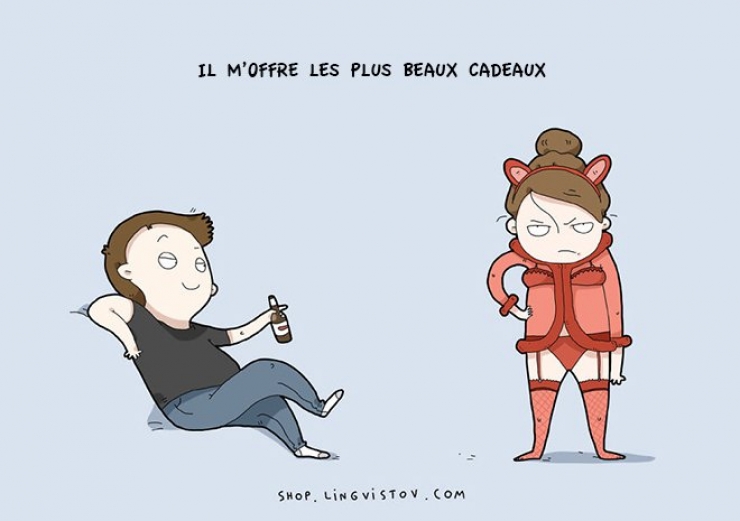 Illustration de l'article : « J’aime mon homme pour ces 12 raisons » : quand un dessinateur nous explique pourquoi sa femme l’aime...