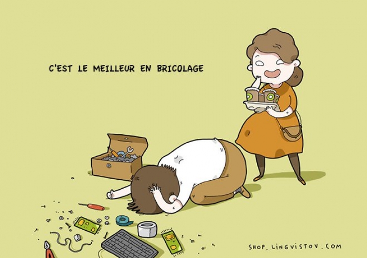Illustration de l'article : « J’aime mon homme pour ces 12 raisons » : quand un dessinateur nous explique pourquoi sa femme l’aime...