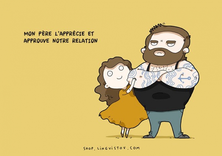 Illustration de l'article : « J’aime mon homme pour ces 12 raisons » : quand un dessinateur nous explique pourquoi sa femme l’aime...