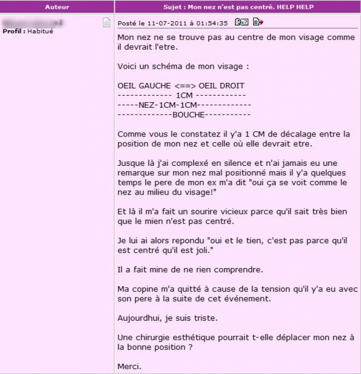 Illustration de l'article : Le meilleur du pire de Doctissimo: 20 messages qui prouvent que certains internautes ne sont pas bien dans leur t&ecirc;te...