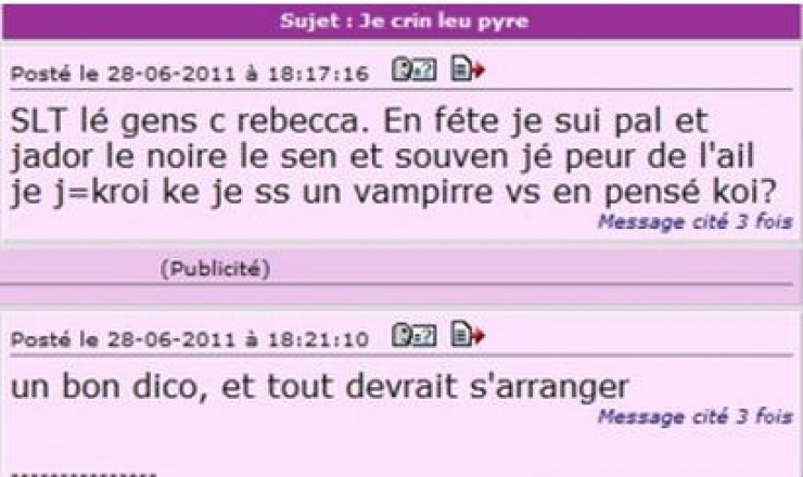 Illustration de l'article : Le meilleur du pire de Doctissimo: 20 messages qui prouvent que certains internautes ne sont pas bien dans leur t&ecirc;te...