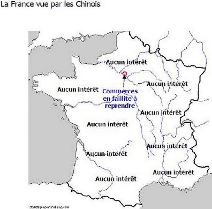 Illustration de l'article : 21 cartes qui nous montrent la France vue par différentes personnes… Vive les clichés !