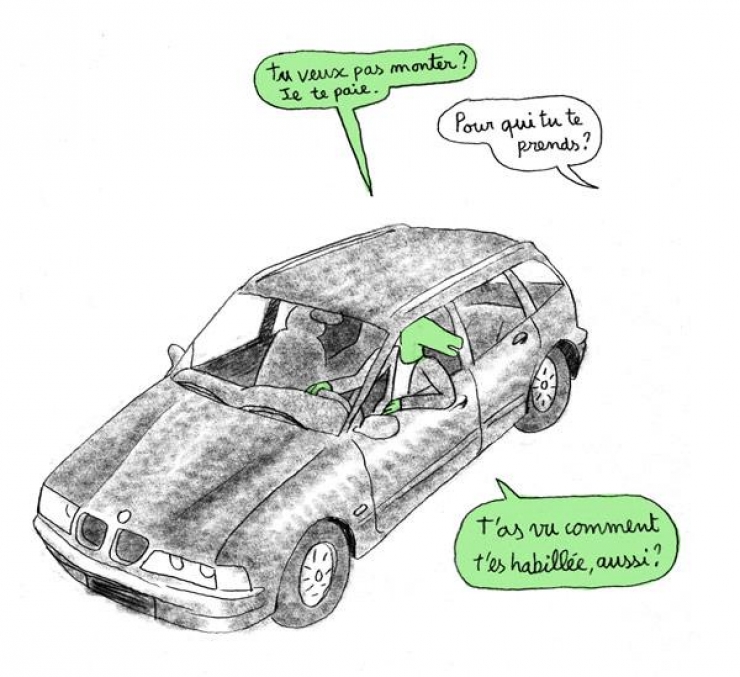 Illustration de l'article : 10 illustrations qui dénoncent le harcèlement que subissent encore les femmes en 2016...