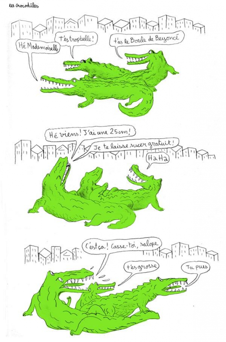 Illustration de l'article : 10 illustrations qui dénoncent le harcèlement que subissent encore les femmes en 2016...