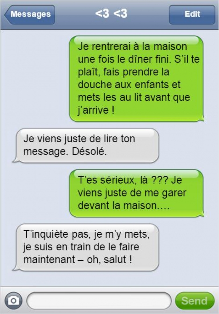 Illustration de l'article : 13 textos tordants échangés entre parents !