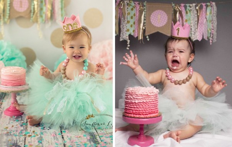 Illustration de l'article : Espérance Vs Réalité: Ces 22 parents voulaient d'une photo de bébé parfaite mais rien ne s'est passé comme prévu...