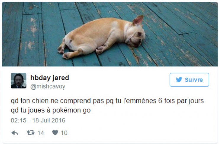 Illustration de l'article : Les 13 r&eacute;actions les plus hilarantes de twitter concernant le jeu Pokemon Go...