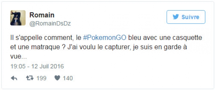 Illustration de l'article : Les 13 r&eacute;actions les plus hilarantes de twitter concernant le jeu Pokemon Go...