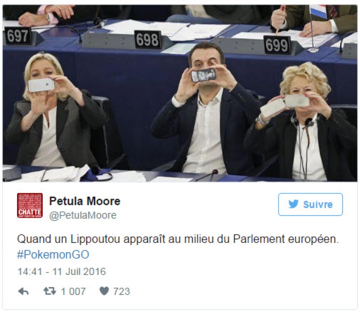 Illustration de l'article : Les 13 r&eacute;actions les plus hilarantes de twitter concernant le jeu Pokemon Go...