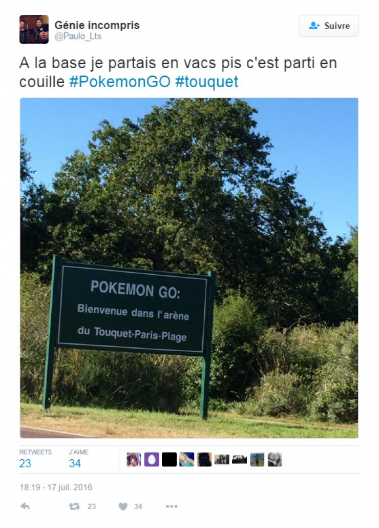 Illustration de l'article : Les 13 r&eacute;actions les plus hilarantes de twitter concernant le jeu Pokemon Go...