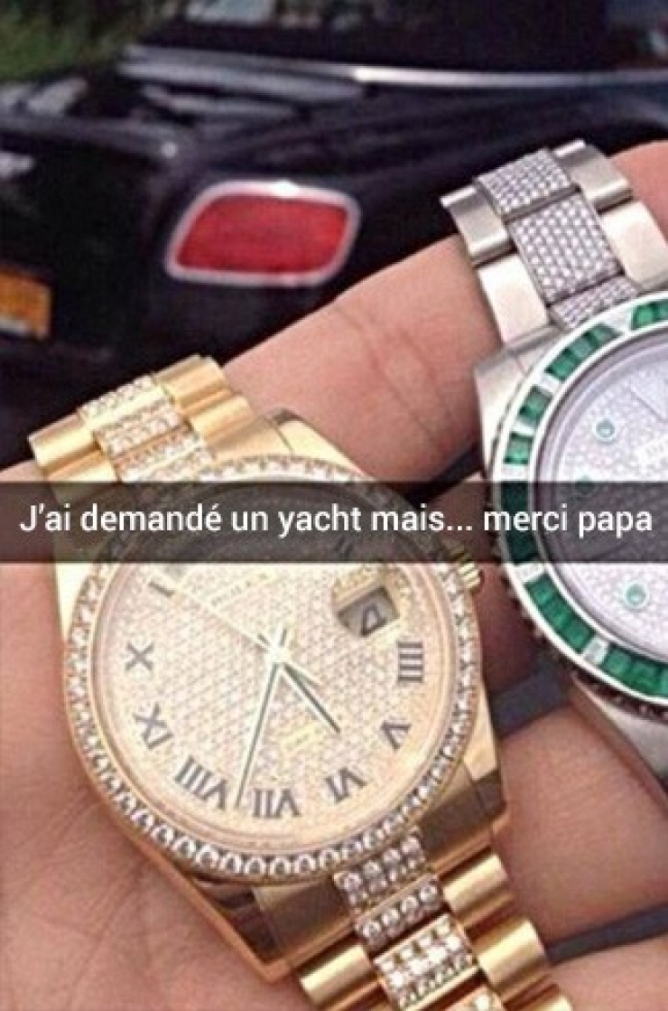 Illustration de l'article : 24 des pires Snapchat d'enfants riches et prétentieux trouvés sur la toile ! L'argent rendrait-il fou ?