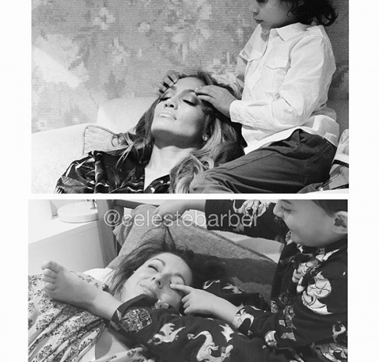 Illustration de l'article : Maman sur Instagram Vs Maman dans la vie: Elle parodie les photos faussement parfaites des Stars avec un humour contagieux !