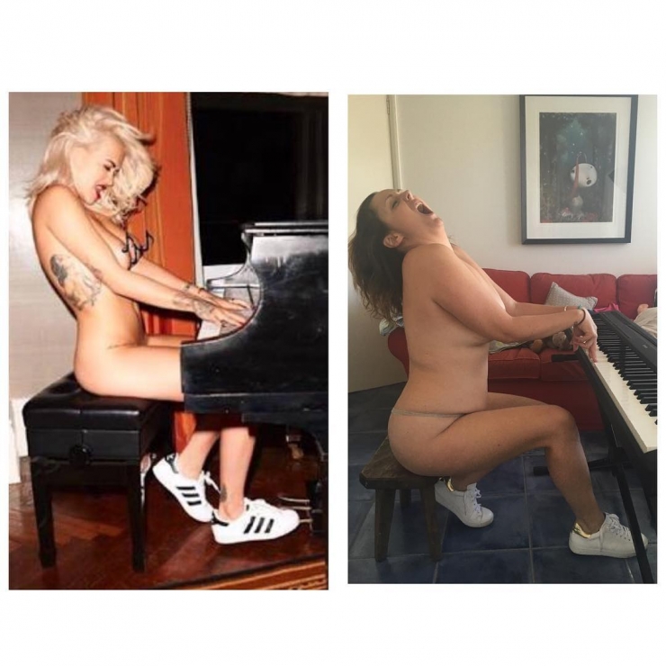 Illustration de l'article : Maman sur Instagram Vs Maman dans la vie: Elle parodie les photos faussement parfaites des Stars avec un humour contagieux !