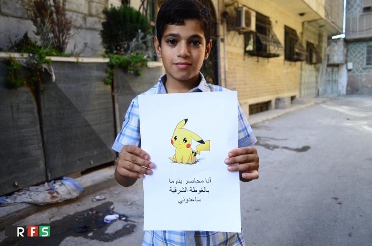 Illustration de l'article : La r&eacute;action des enfants Syrien face &agrave; l'&eacute;norme Buzz de Pokemon Go !