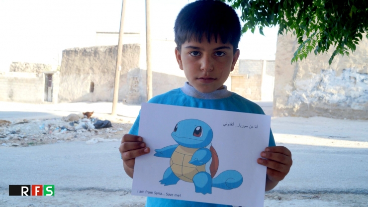 Illustration de l'article : La r&eacute;action des enfants Syrien face &agrave; l'&eacute;norme Buzz de Pokemon Go !
