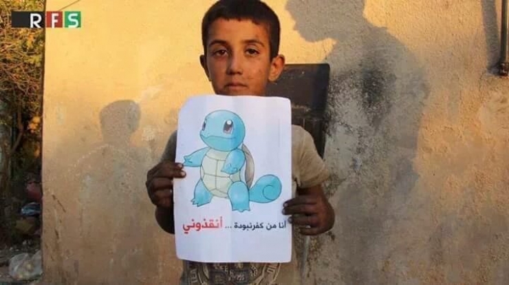Illustration de l'article : La r&eacute;action des enfants Syrien face &agrave; l'&eacute;norme Buzz de Pokemon Go !