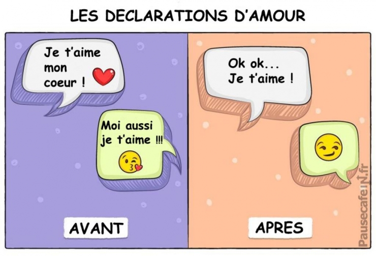 Illustration de l'article : Ces 9 dessins montrent tr&egrave;s bien ce qu'est la vie &agrave; deux, avant et apr&egrave;s le mariage !
