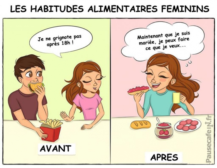 Scarica Gratis Images Ces 9 Dessins Montrent Tres Bien Ce Qu Est La Vie A Deux Avant Et dernière par
