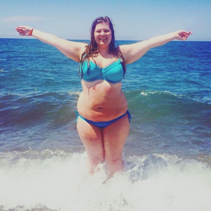 Illustration de l'article : Elle poste cette photo sur internet et le message qu'elle publie avec redonne espoir à beaucoup de femmes !