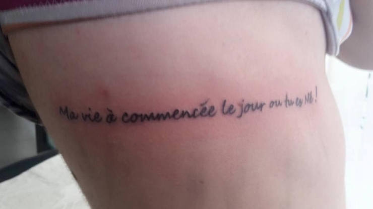 Illustration de l'article : 10 tatouages qui perdent tout leur "charme" à cause des fautes d'orthographe ! C'est con...