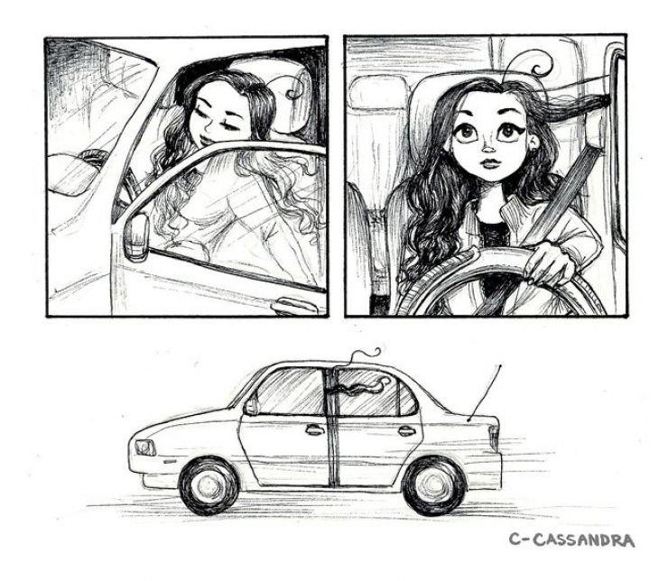 Illustration de l'article : Quel supplice d'avoir des cheveux longs... La preuve avec ces 18 illustrations ! 