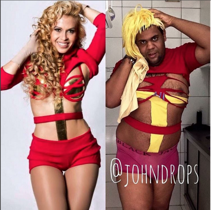 Illustration de l'article : Cet homme recr&eacute;e les robes d'un gala de stars... Juste avec des ordures ! 