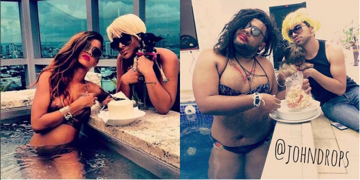 Illustration de l'article : Cet homme recr&eacute;e les robes d'un gala de stars... Juste avec des ordures ! 