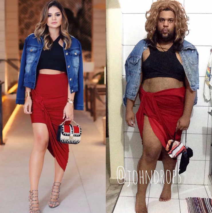 Illustration de l'article : Cet homme recr&eacute;e les robes d'un gala de stars... Juste avec des ordures ! 