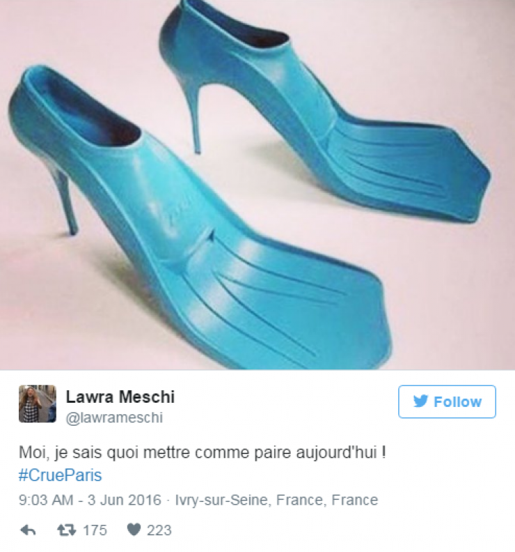 Illustration de l'article : 24 tweets hilarants concernant la crue de la Seine...