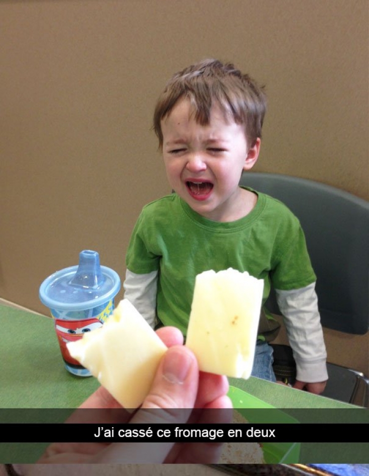 Illustration de l'article : Ces 32 bébés pleurent pour des futilités et visiblement, les parents aiment bien les ridiculiser !