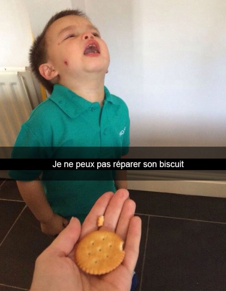 Illustration de l'article : Ces 32 bébés pleurent pour des futilités et visiblement, les parents aiment bien les ridiculiser !