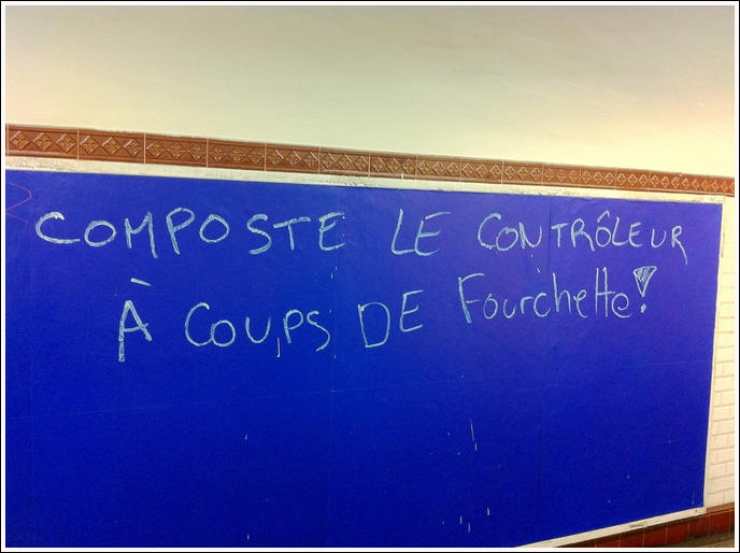 Illustration de l'article : GRAFFITIVRE, le compte qui regroupe les pires graffitis trouvés sur des murs... (25 images)